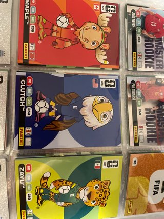 Mascotas Mundial Adrenalyn XL Panini