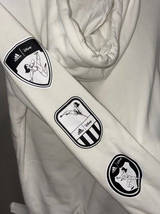 Sudadera Adidas x Disney Mujer Blanca