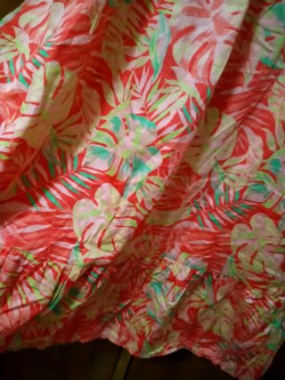 Vestido  estampado tropical de Mango