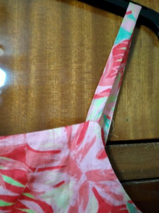 Vestido  estampado tropical de Mango