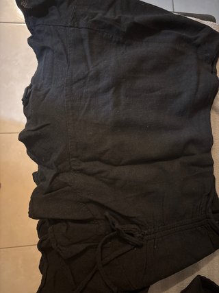 Falda de verano negra