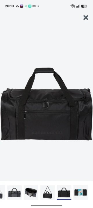 Bolsa de viaje SJÖBERG 55x29x27 cm