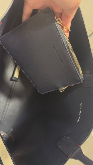Bolso Tote Tommy Hilfiger Negro