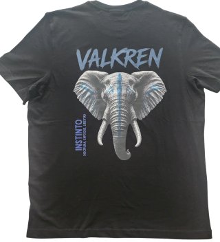 Camiseta Valkren Estampada Elefante Wild Instinct