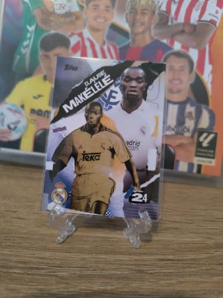 Cromo Claude Makélélé Topps Real Madrid