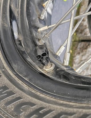 Tapones Válvulas Calaveras (4 uds)
