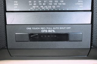 Radio Cassette Sony CFS-B21L Años 90