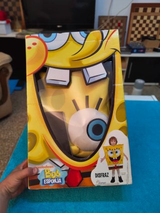 Disfraz Bob Esponja Infantil Talla M