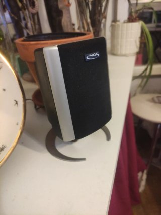 Altavoz NGS Negro y Plateado