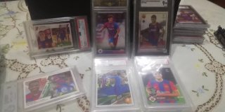 Cromo Pau Cubarsí PSA 10 Topps Now UCL