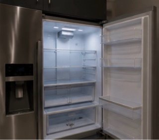 Cocina gris, cocina moderna, muebles de cocina