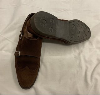 Zapatos de ante Scalpers con hebillas