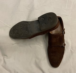 Zapatos de ante Scalpers con hebillas