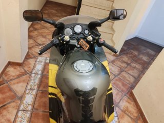 Honda CBR 600 F3 Sportbike Amarilla y Gris