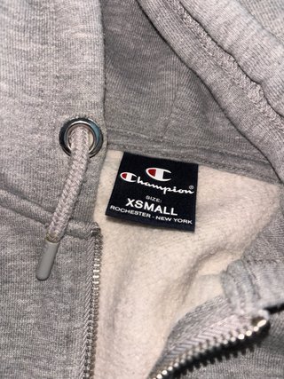 Sudadera Champion Gris Talla XS