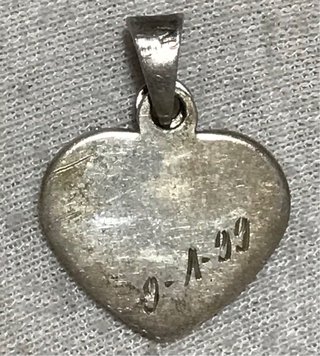 Colgante Corazón Plata Ley + Regalo