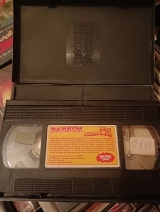 BARNUM EL MAYOR ESPECTACULO DEL MUNDO VHS