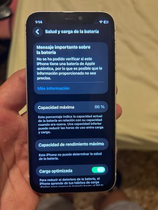 iPhone 12 mini blanco