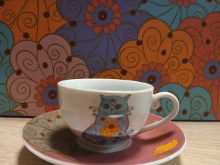 Juego Tazas Café Aloja do Gato Petro