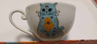 Juego Tazas Café Aloja do Gato Petro