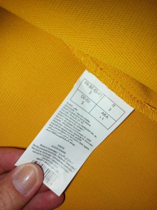Blazer mostaza abierta