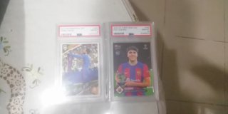 Cromos gradeados fc barcelona. Lote