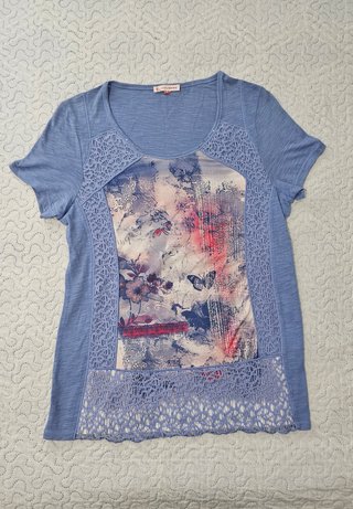 Blusa Manga Corta Talla M