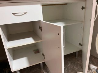 Mueble de cocina blanco