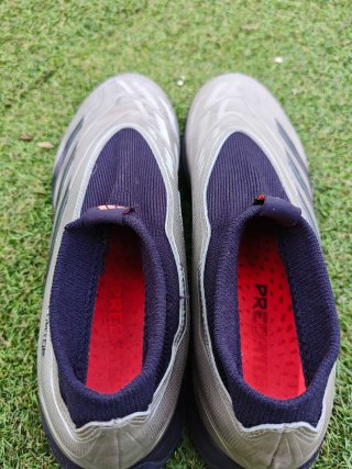 Adidas Predator League Laceless TF Prata