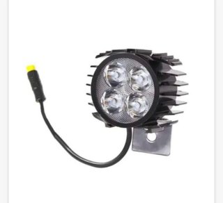 Luz LED 4 focos patinete eléctrico
