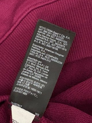 Sudadera Túnica Calvin Klein Jeans Mujer Rosa