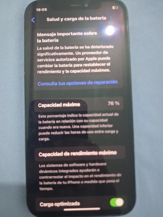 iPhone 12 Azul 128GB Face ID OK Original