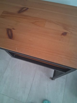 Mueble TV y mesa estilo industrial