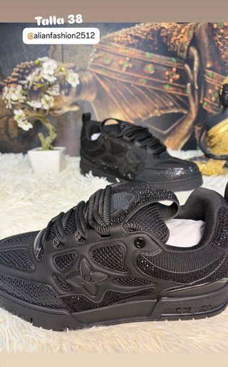 Zapatos Louis Vuitton Marrones y Blancos