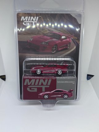 Mini GT Toyota Supra VelSide Combat V.1 Rojo