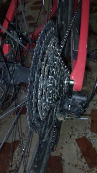 Bicicleta Orbea Roja