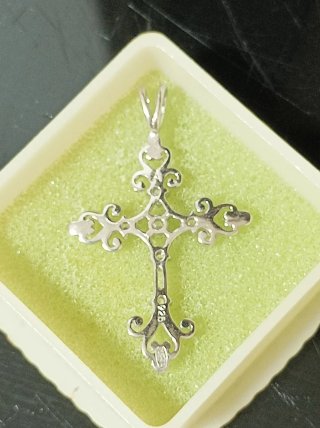 Cruz Plata 925 con Circonitas