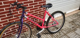 Bicicleta Niños SUNTRACK Rosa/Morada