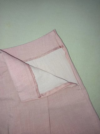 Falda pantalón Stradivarius rosa