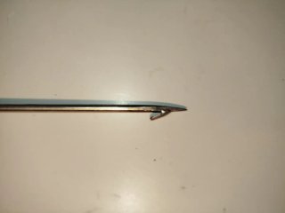 Bichero y fistola de pesca
