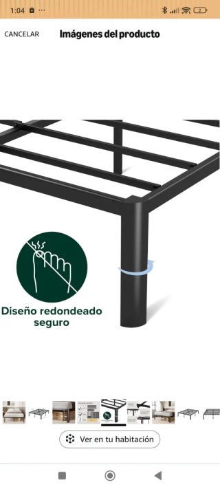 Somier Cama Acero 150x200 cm - 41 cm Alto