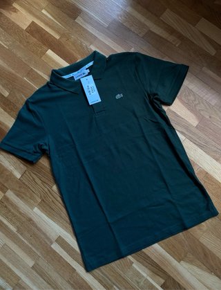 Camiseta Polo Lacoste Verde Talla S