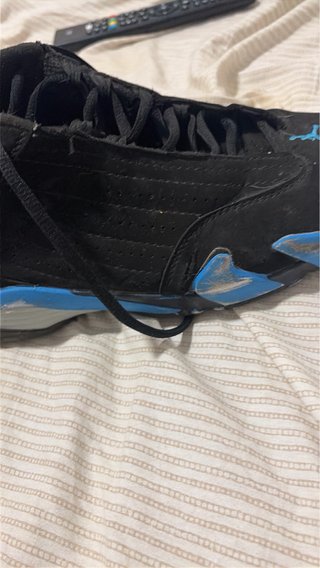 Zapatillas Jordan Negras y Azules