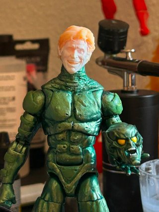 Osborn Green Goblin  Marvel Legends Cabeza 3D