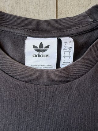 Camiseta Adidas Gris Talla M