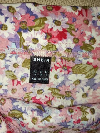 Conjunto top y falda floral