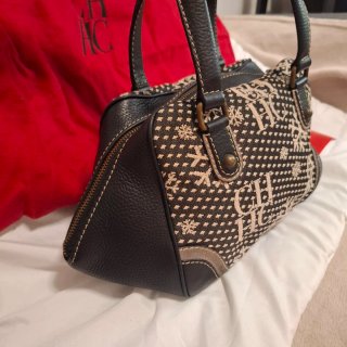 Bolso Carolina Herrera CH Beige/Negro