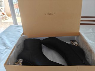 Botines Tacon Joya Menbur Talla 38 (Modelo Falacro