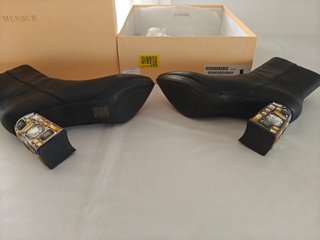 Botines Tacon Joya Menbur Talla 38 (Modelo Falacro