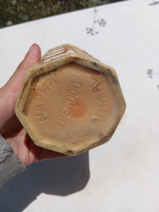 Botella cerámica Anís Micalet Napha Pesudo antigua